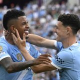 Manchester City a largement dominé la Juve à Orlando KEYSTONE/AP/Phelan Ebenhack